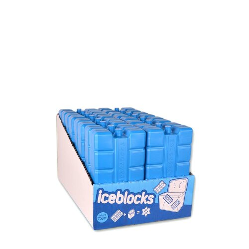 Lot de 5 blocs réfrigérants Iceblock 200g, long refroidissement 11h,  alimentaire, non toxique, durable et robuste pour l’expédition réfrigérée